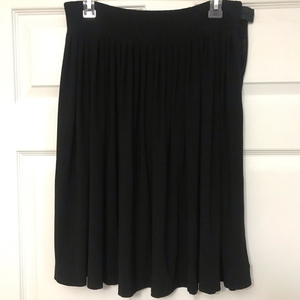 Katherine Barlay Black Pleated Skirt 6‎